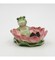 Ceramic Frog in Water Lily Soap Dish, Home Décor, Gift for Her, Mom, Spring Décor, Cottagecore, Nature Lover Gift